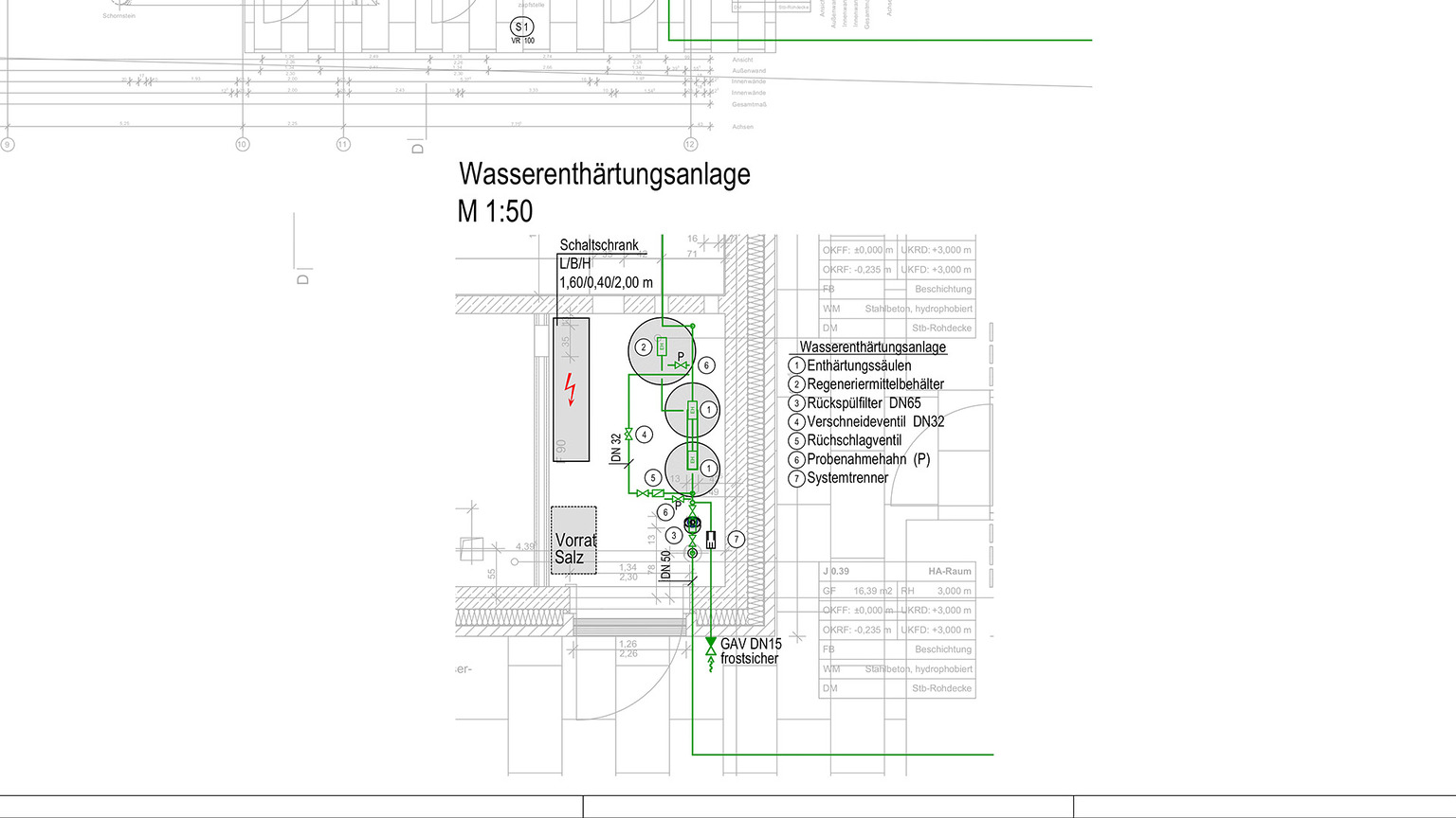 Wasserenthärtungsanlage
